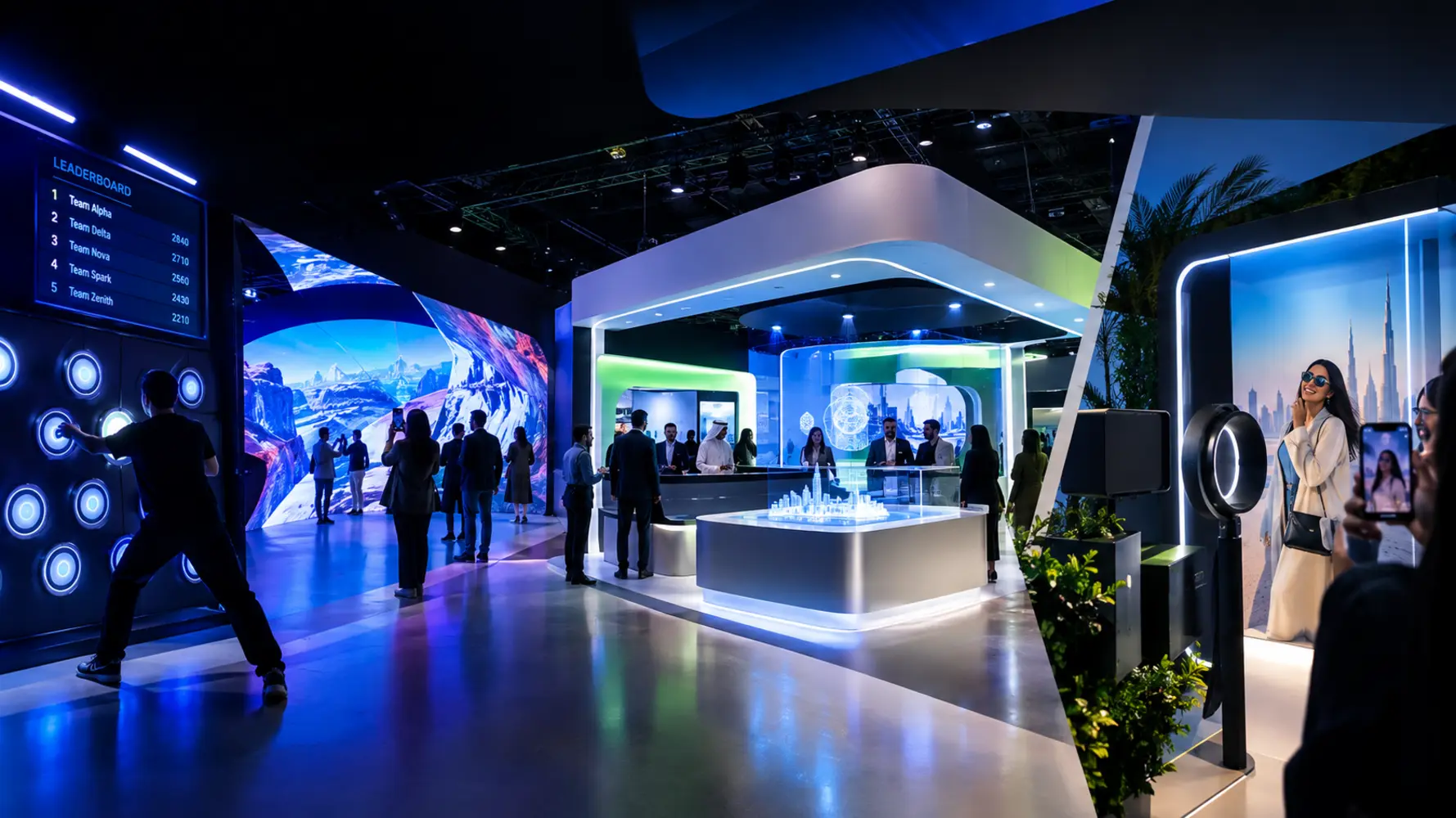 Spatial Immersion in UAE Campaigns
