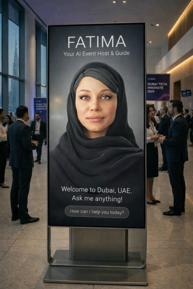 Fatima AI Assistant Display