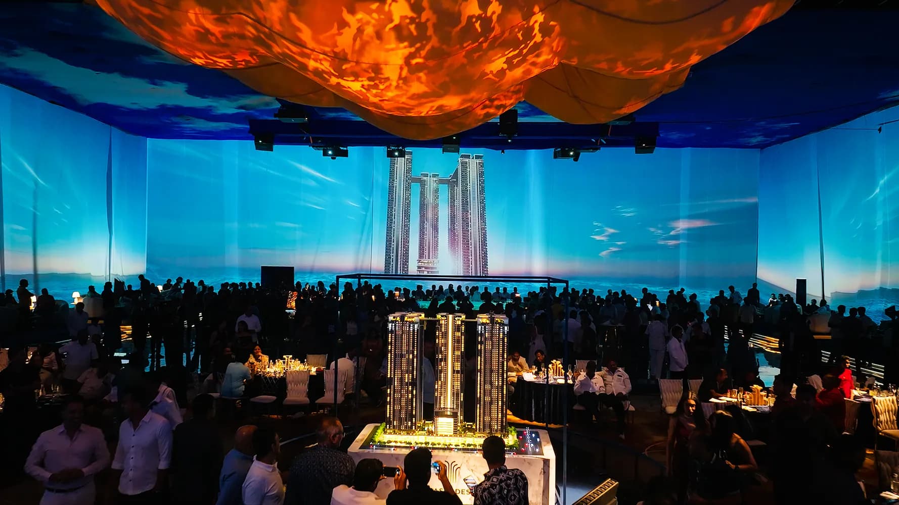 Detailed view of إنتاج الفعاليات experiential design project setup - 3